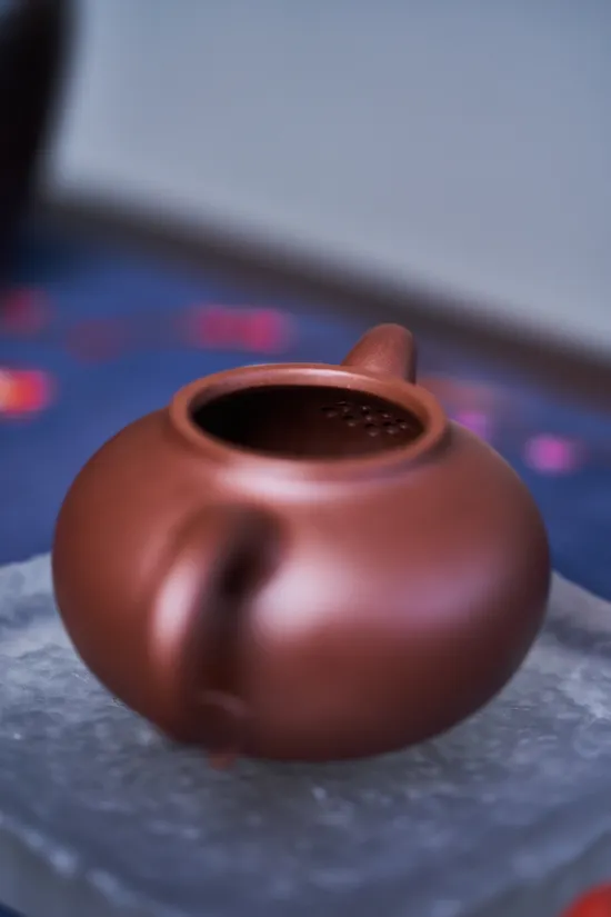Zisha Teapots: original old purple clay | Master Fan 8