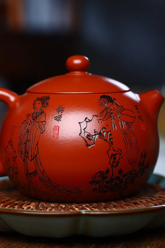 Zisha Teapots: Dahuangpao clay | Four Beauties of Ancient China 2