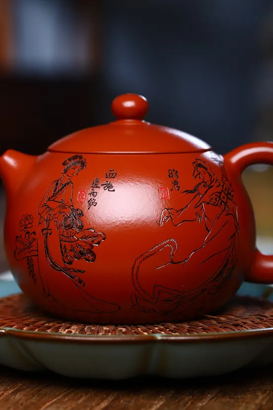 Zisha Teapots: Dahuangpao clay | Four Beauties of Ancient China 8
