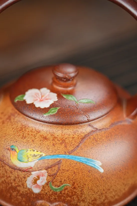 Yixing Zisha Teapot | Artisan Crafted Clay Pot with Agarwood Clay 2