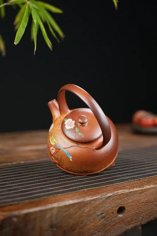 Yixing Zisha Teapot | Artisan Crafted Clay Pot with Agarwood Clay 5