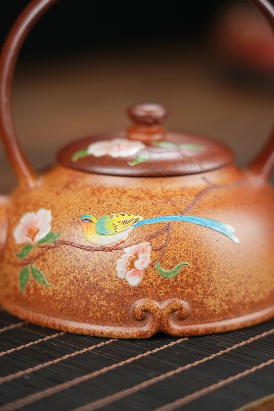 Yixing Zisha Teapot | Artisan Crafted Clay Pot with Agarwood Clay 7