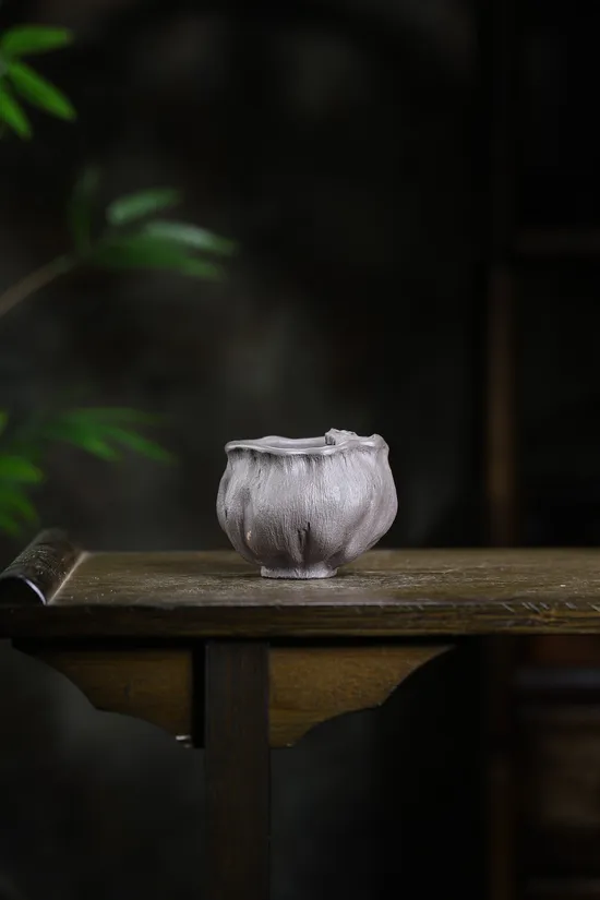 Zisha Teapots: green-gray duan clay | Lu Xia 3