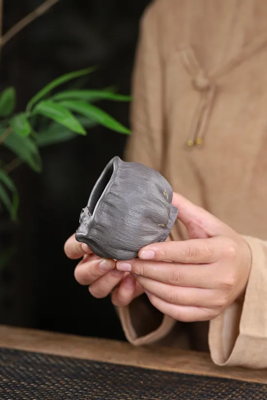 Zisha Teapots: green-gray duan clay | Lu Xia 5