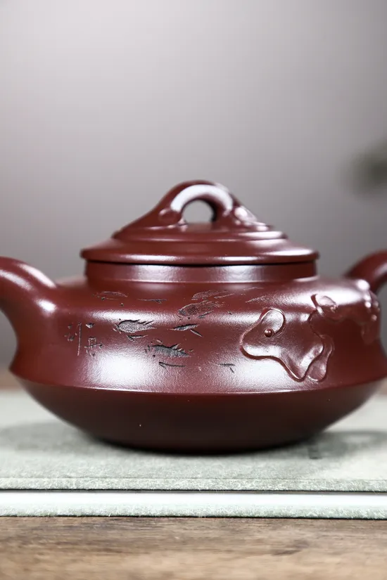 Premium Yixing Zisha Clay Teapot Xiangru Ruyi | Artisan Collaboration 5
