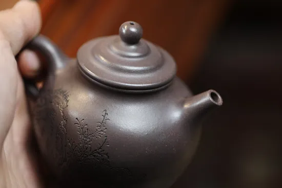Yixing Clay Teapot Handcrafted Artisan Zisha Ceramic Collectible 7