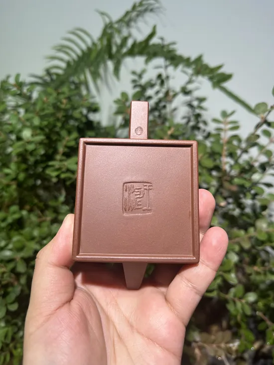 Yixing Zisha Teapot - Fangshan Yishi | Artisan Wang Tao 3