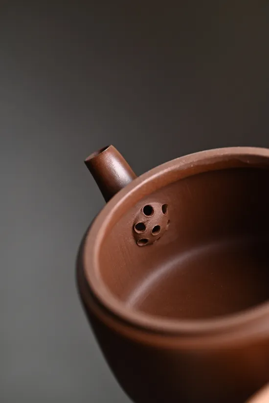 Zisha Teapots: old purple clay | seven-hole spout 8
