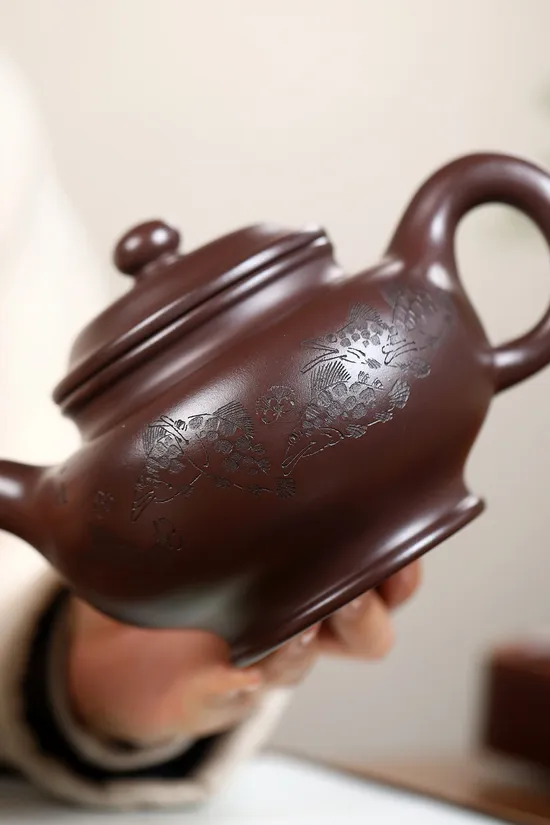 Zisha Teapots: Da Dui Zhi | 950cc 4