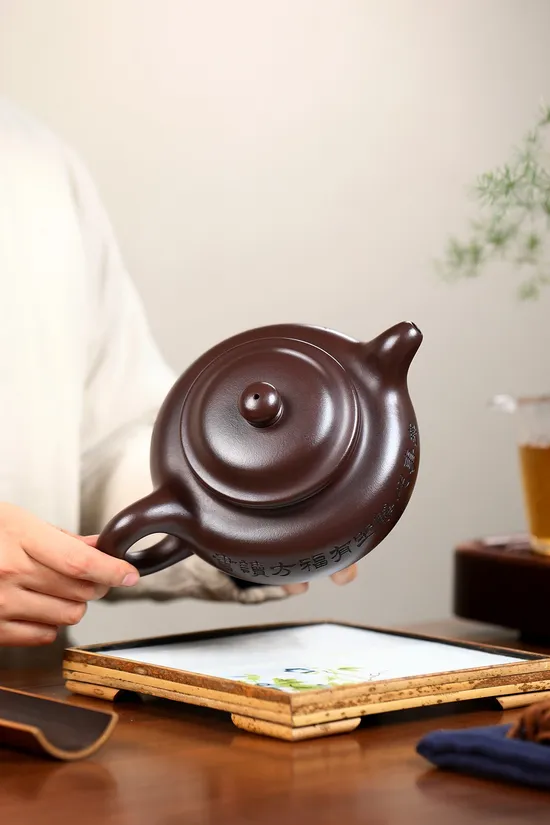 Zisha Teapots: Da Dui Zhi | 950cc 7