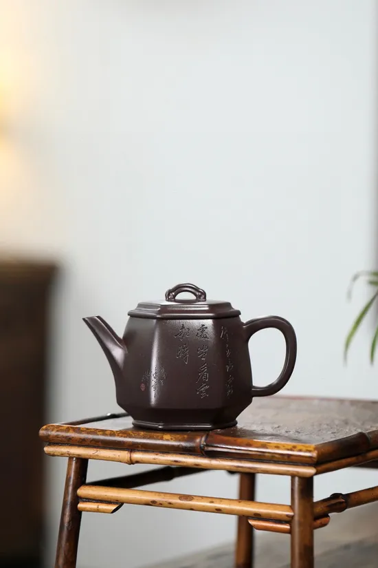 Zisha Teapots: Six-Sided Palace Lantern | 1500 CNY 4