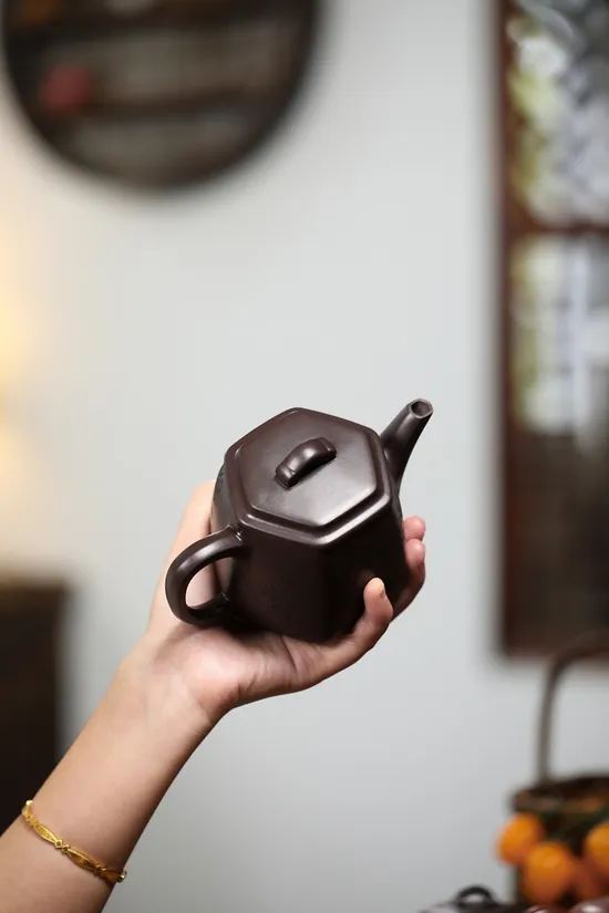 Zisha Teapots: Six-Sided Palace Lantern | 1500 CNY 6