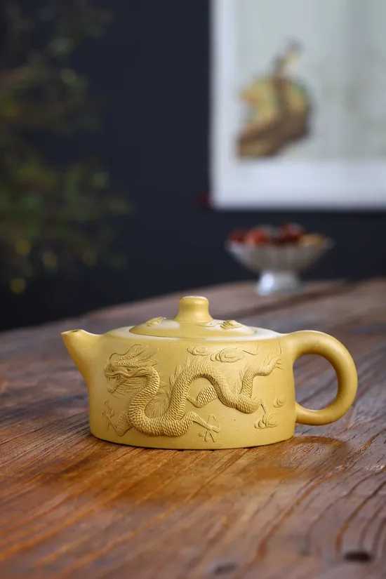 Zisha Teapots: Dragon and Phoenix Auspiciousness · Horizon | He Qixian 6