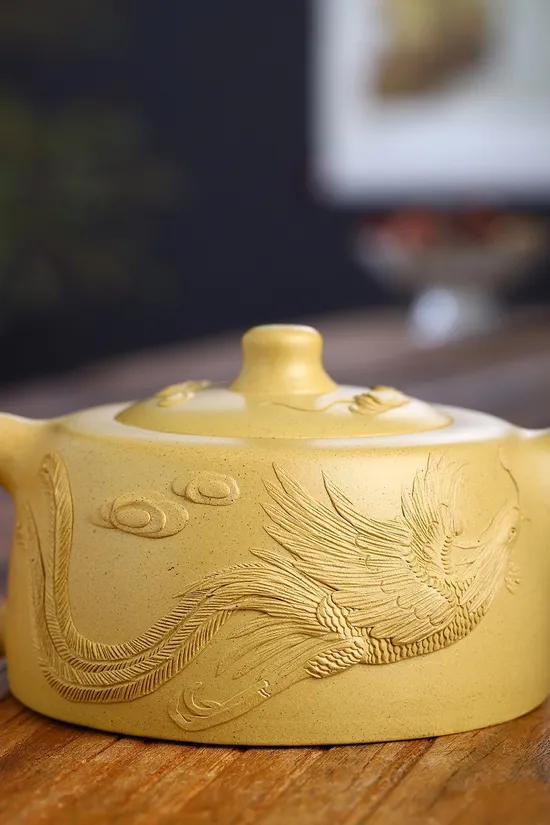 Zisha Teapots: Dragon and Phoenix Auspiciousness · Horizon | He Qixian 7