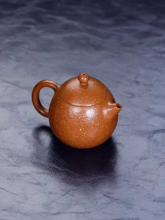 Yixing Zisha Teapot, Handcrafted Purple Clay Pottery with Certification 2