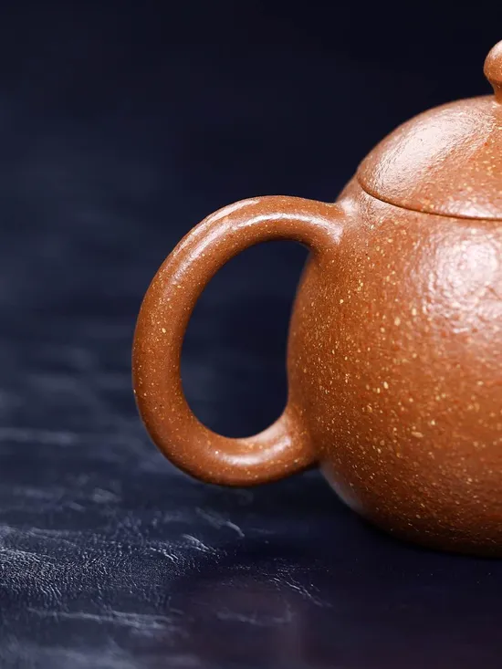 Yixing Zisha Teapot, Handcrafted Purple Clay Pottery with Certification 4