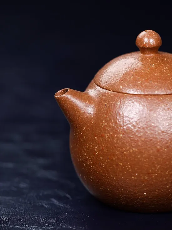 Yixing Zisha Teapot, Handcrafted Purple Clay Pottery with Certification 5