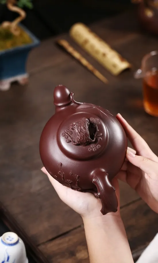 Zisha Teapots: Three Friends of Winter | Gao Junjie 1