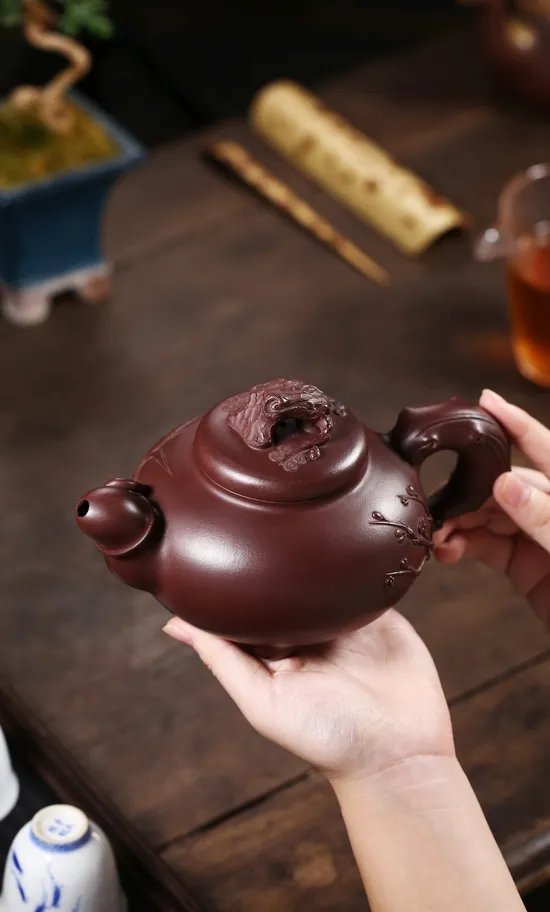 Zisha Teapots: Three Friends of Winter | Gao Junjie 2
