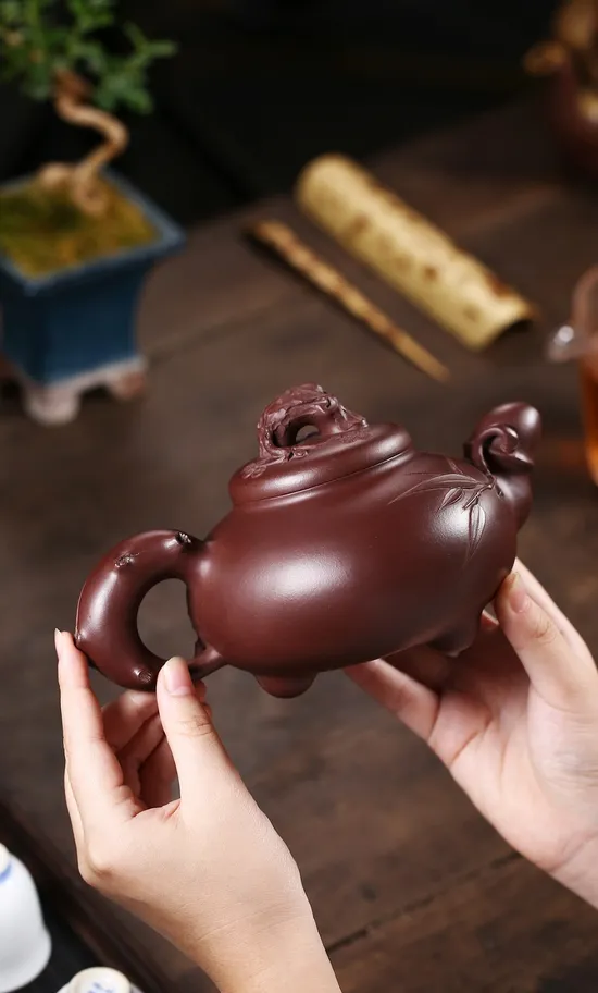 Zisha Teapots: Three Friends of Winter | Gao Junjie 3