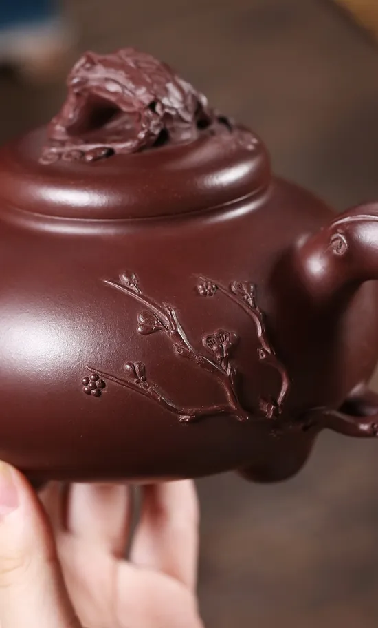 Zisha Teapots: Three Friends of Winter | Gao Junjie 4