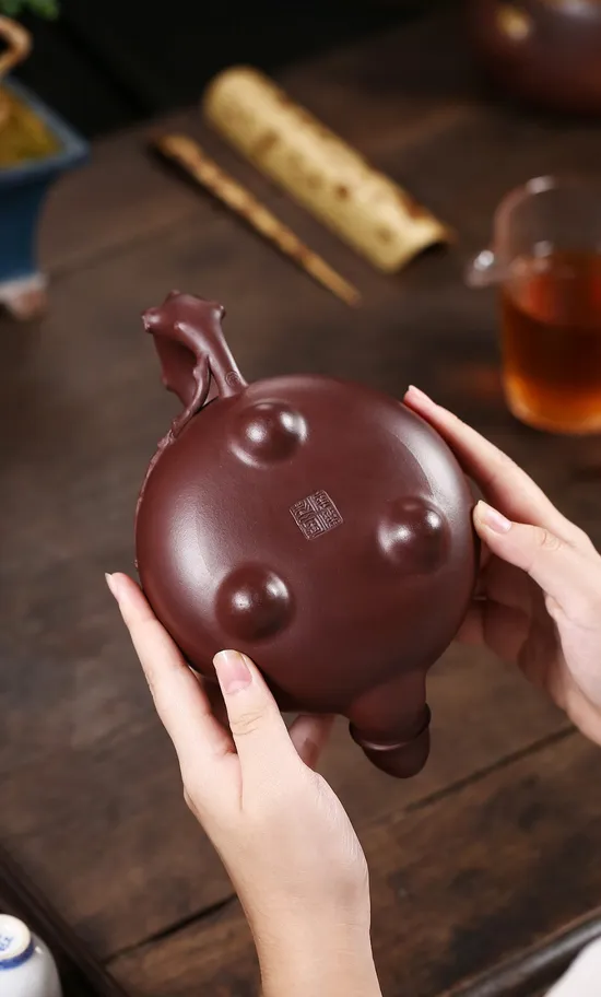 Zisha Teapots: Three Friends of Winter | Gao Junjie 7