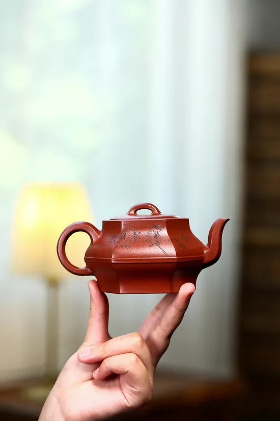 Zisha Teapots: Longxue clay | 260cc capacity 5