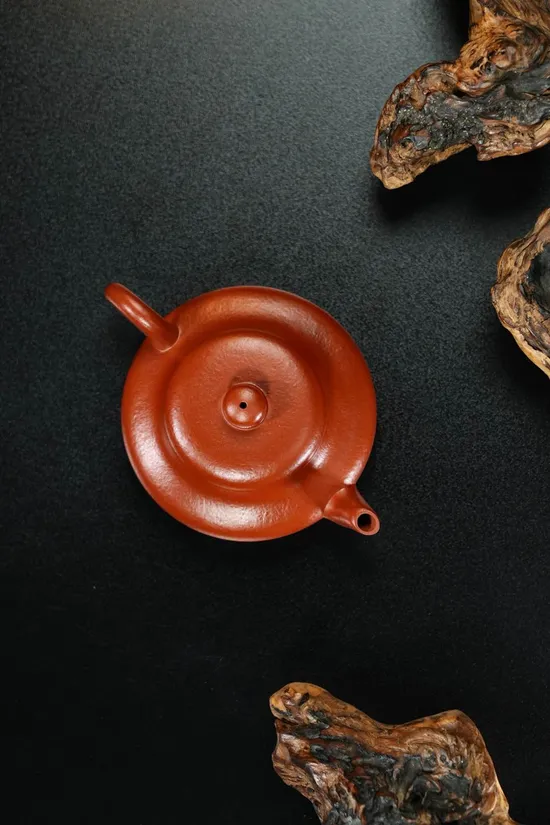 Zisha Teapots: Xu Bian Archaic-Style | Original Zhuni Clay | 110cc Capacity 4