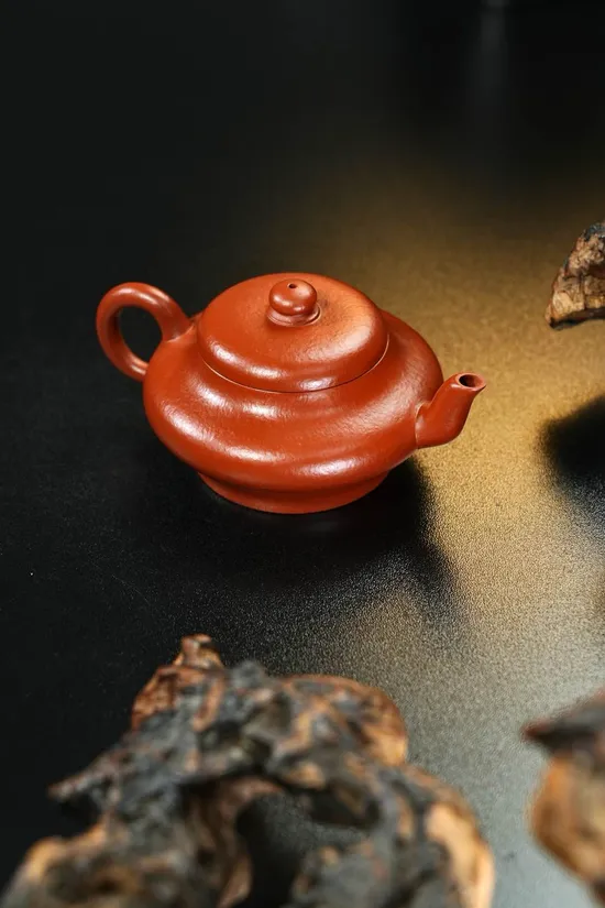 Zisha Teapots: Xu Bian Archaic-Style | Original Zhuni Clay | 110cc Capacity 7