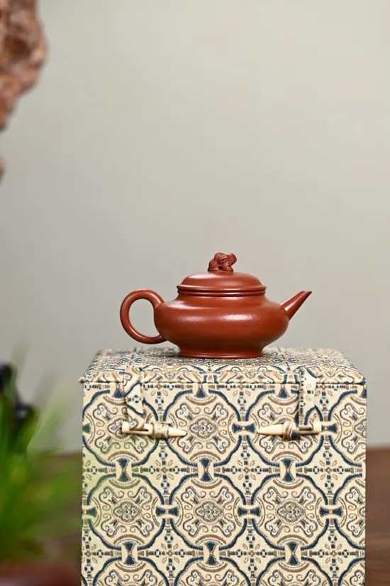 Zisha Teapots: Jade Rabbit Level | Premium Wrinkled Red Clay 2