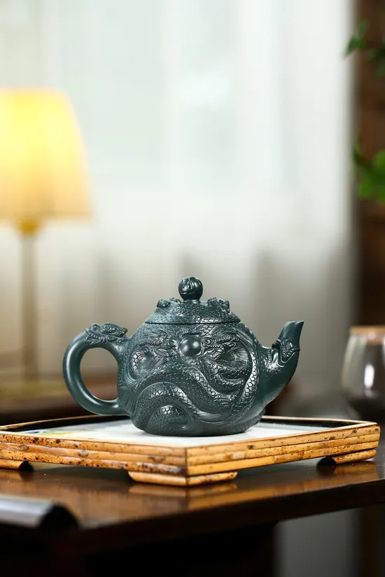 Yixing Clay Teapot | Master Zhou Xinyuan | Handcrafted Dragon Artistry 6