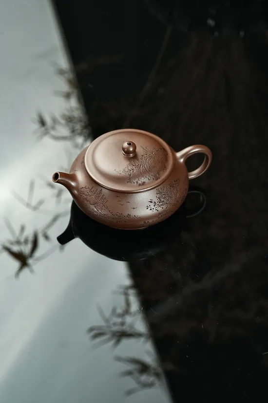 Zisha Teapots: Lao Zini clay | Xuanlu model | 1050 CNY 4