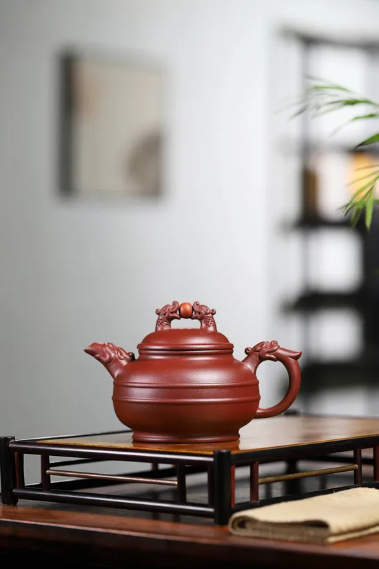 Yixing Zisha Teapot | Handcrafted Red Clay | Limited Offer 3