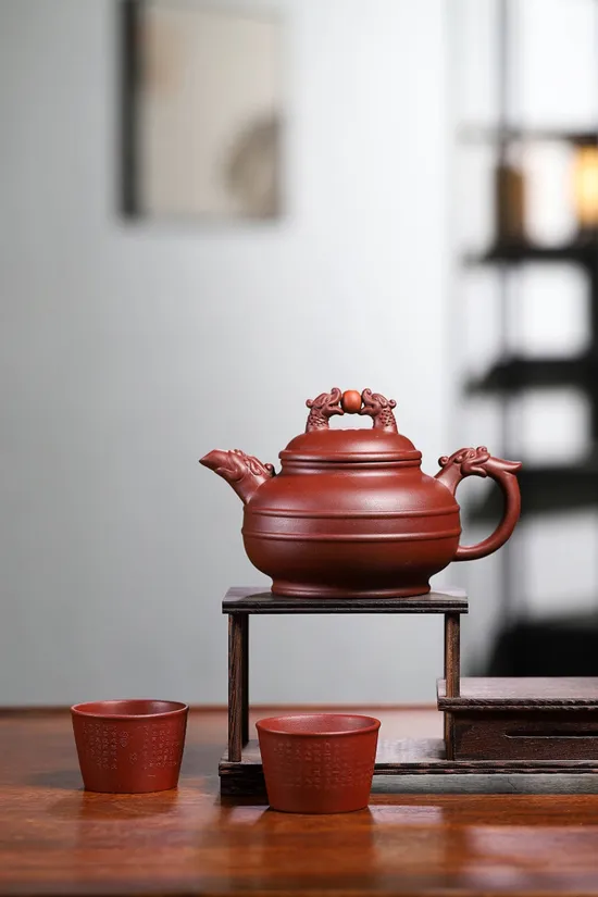 Yixing Zisha Teapot | Handcrafted Red Clay | Limited Offer 5