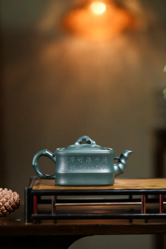 Zisha Teapots: 4500 CNY | Square Bamboo Segment 2