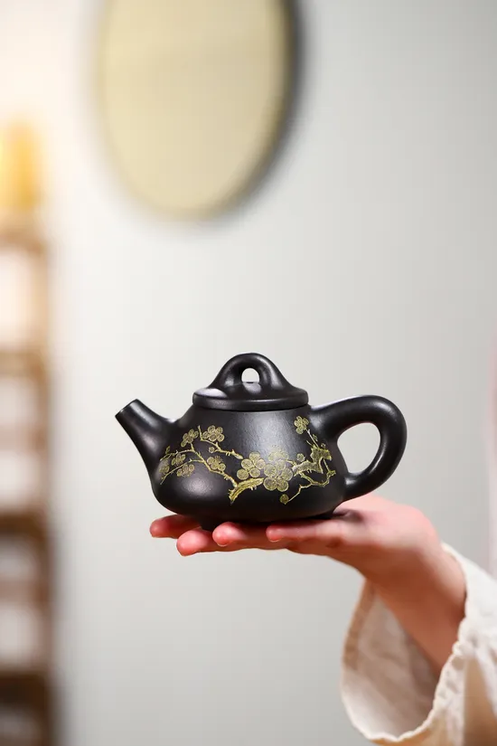 Zisha Teapots: Dark Fragrance Floating Ba wang Piao | Master Yuan Lianyun 5