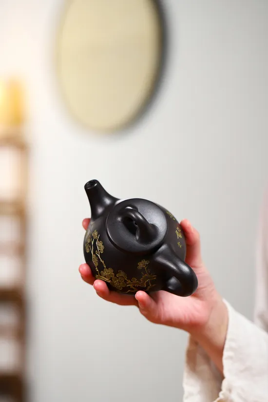 Zisha Teapots: Dark Fragrance Floating Ba wang Piao | Master Yuan Lianyun 6