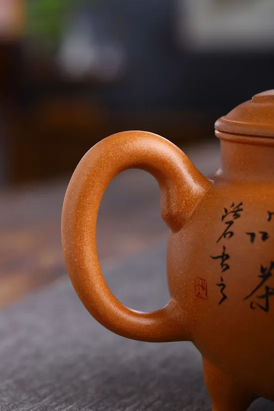 Yixing Clay Teapot - Handcrafted Collector's Artistry by Feng Xinghua 5
