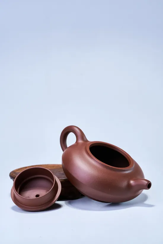 Zisha Teapots: Hehuan | old purple clay 1