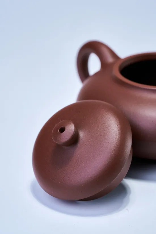 Zisha Teapots: Hehuan | old purple clay 3