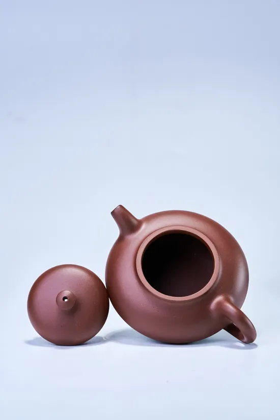 Zisha Teapots: Hehuan | old purple clay 8