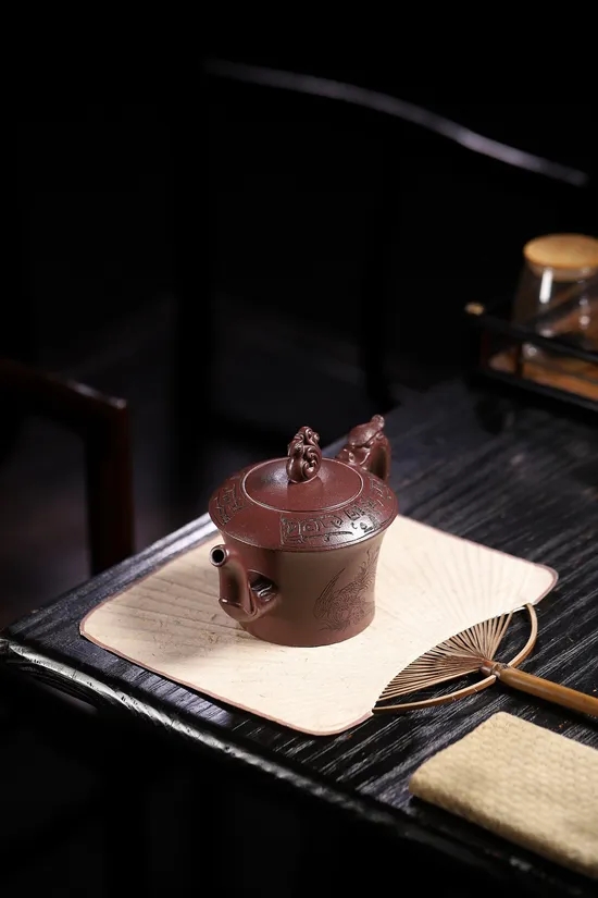 Zisha Teapots: Dragon and Phoenix Auspiciousness | 1500 CNY 1