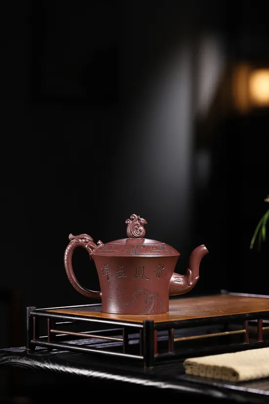 Zisha Teapots: Dragon and Phoenix Auspiciousness | 1500 CNY 5