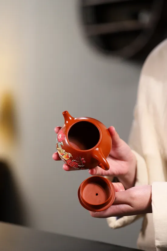 Zisha Teapots: Xiaomeiyao Zhuni clay | Stone Dipper | Master Yang Peng 6