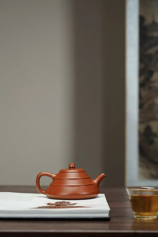 Yixing Zisha Teapot | Handcrafted 20cc Purple Clay Pot with Classic Design 5