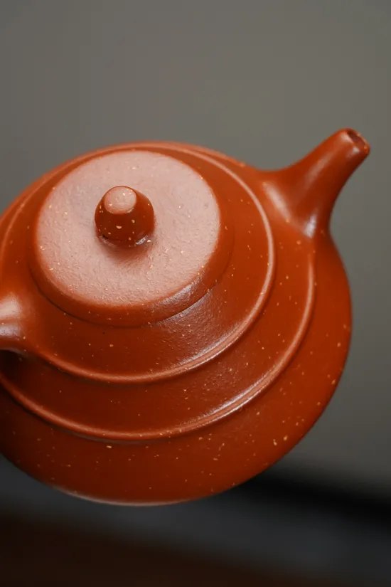 Yixing Zisha Teapot | Handcrafted 20cc Purple Clay Pot with Classic Design 6