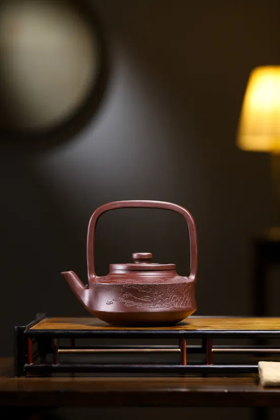 Premium Yixing Clay Teapot | Handcrafted Classic Design | Yang Junbao 4