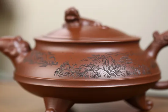 Zisha Teapots: Chi Dragon Zhou Pan | 2100 CNY 4