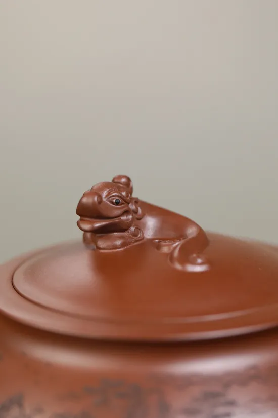 Zisha Teapots: Chi Dragon Zhou Pan | 2100 CNY 6