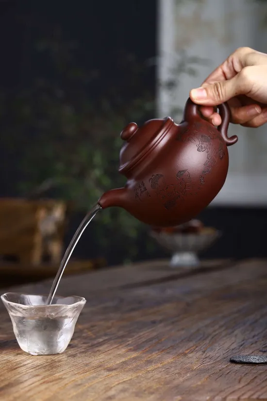 Zisha Teapots: 5400 CNY | original rose red clay 8